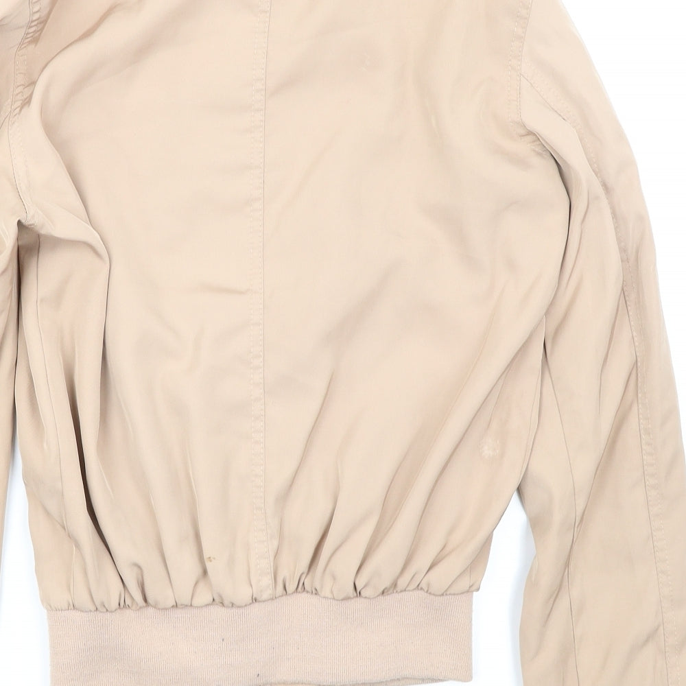Atmosphere Womens Beige   Bomber Jacket Jacket Size 6