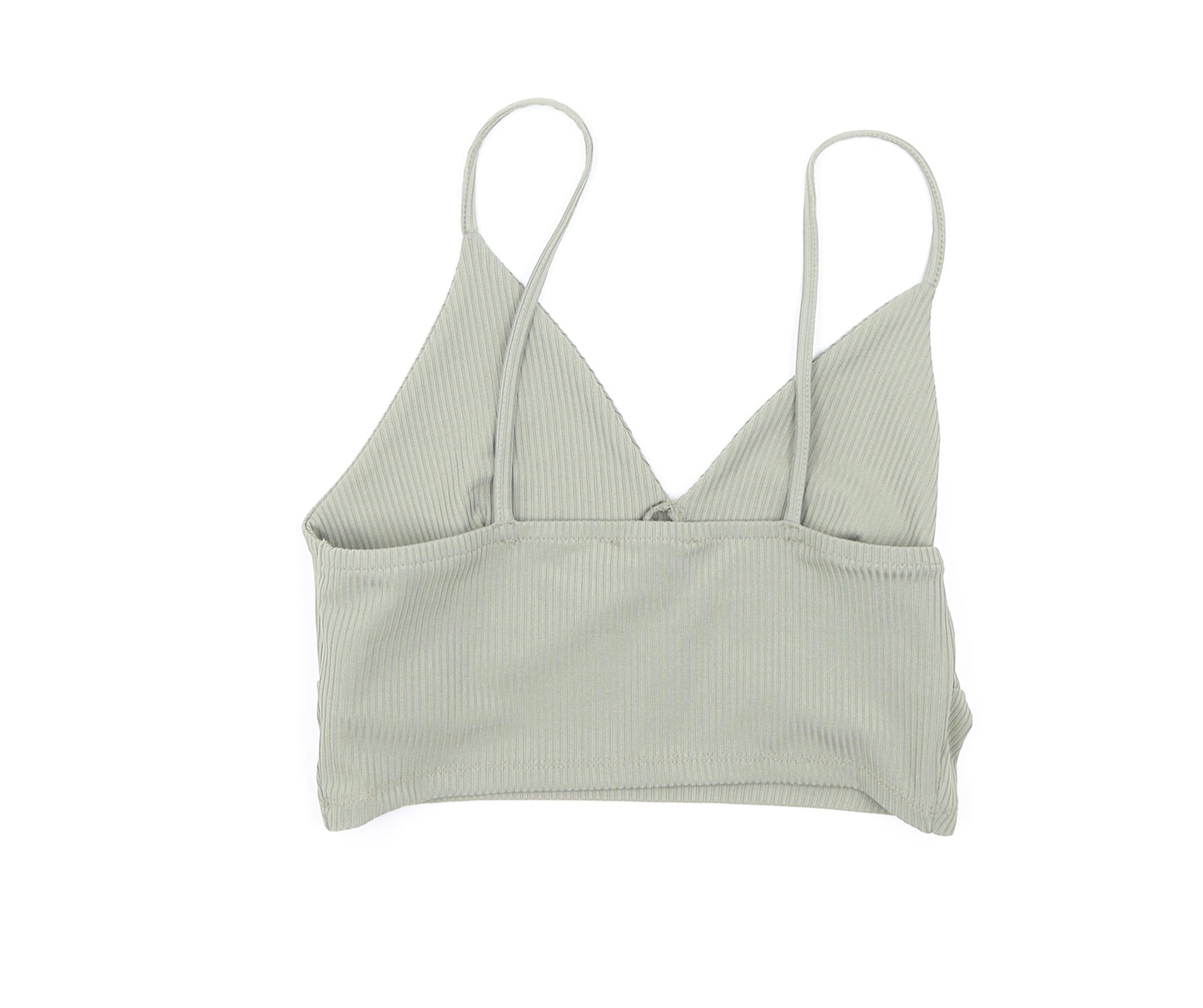 Primark Womens Green   Camisole T-Shirt Size S  - Cropped