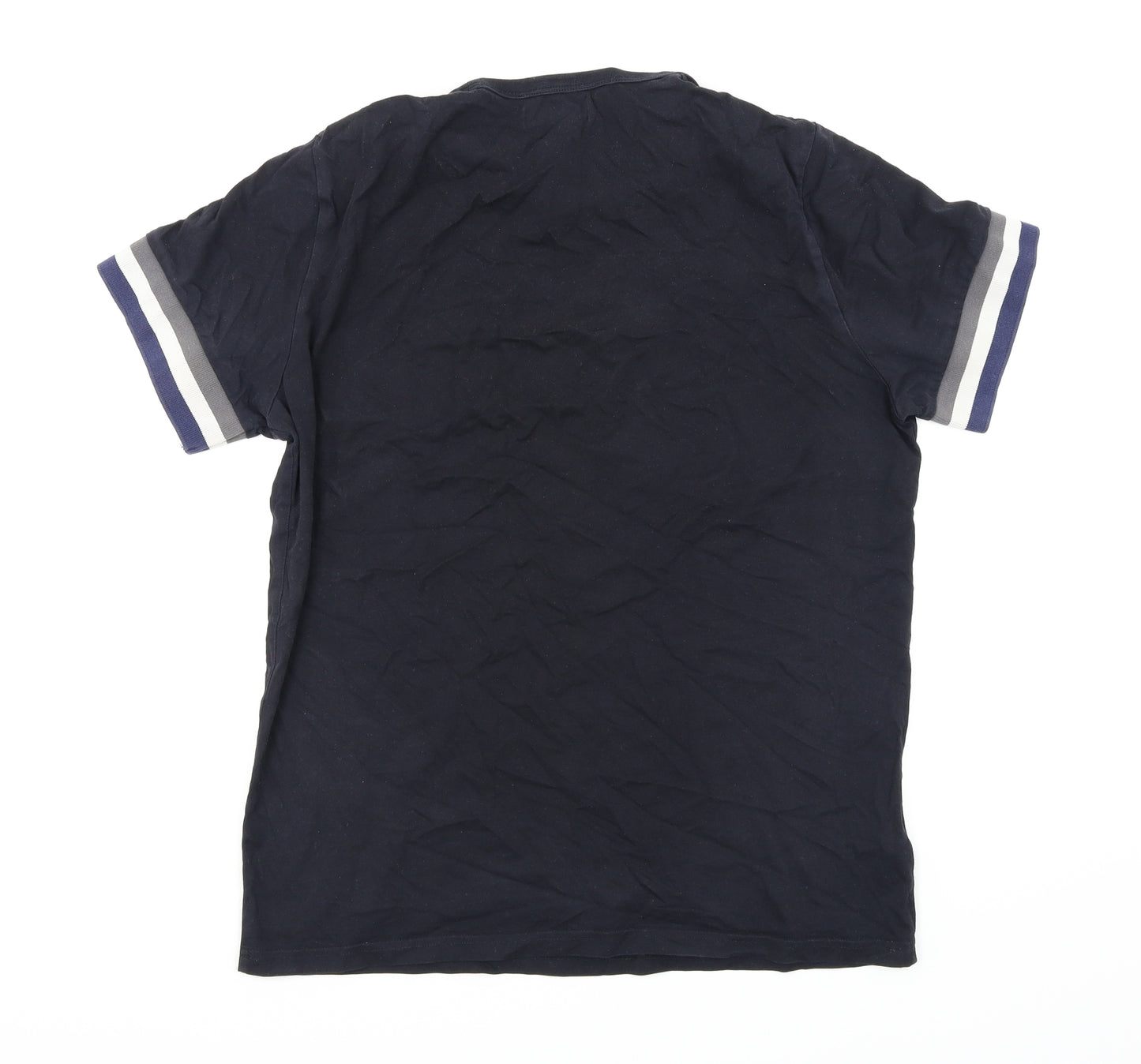 Fred Perry Mens Black    T-Shirt Size M