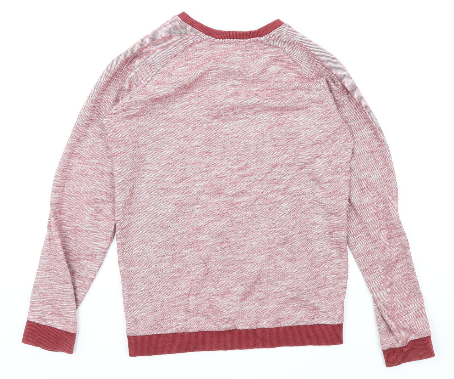 Nutmeg Boys Red Striped  Pullover Sweatshirt Size 10-11 Years