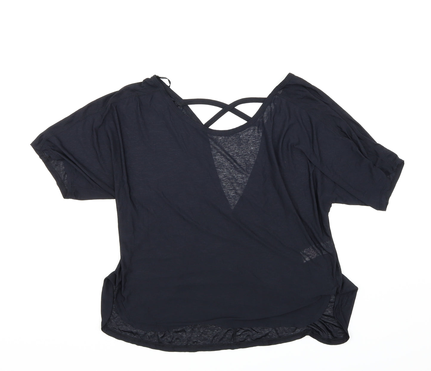 F&F Womens Black   Basic T-Shirt Size L