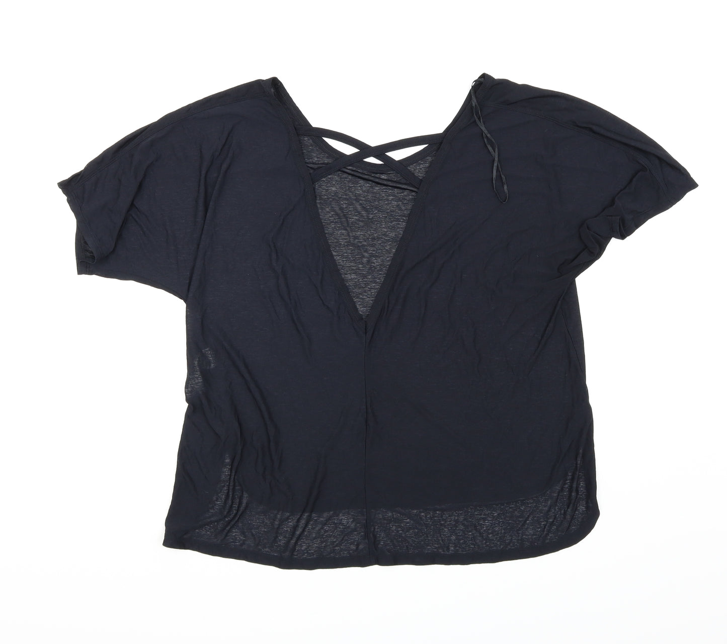 F&F Womens Black   Basic T-Shirt Size L