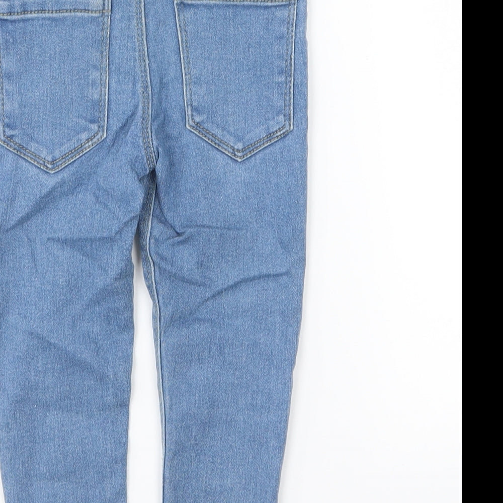 Denim & Co. Girls Blue  Denim  Jeans Size 18-24 Months