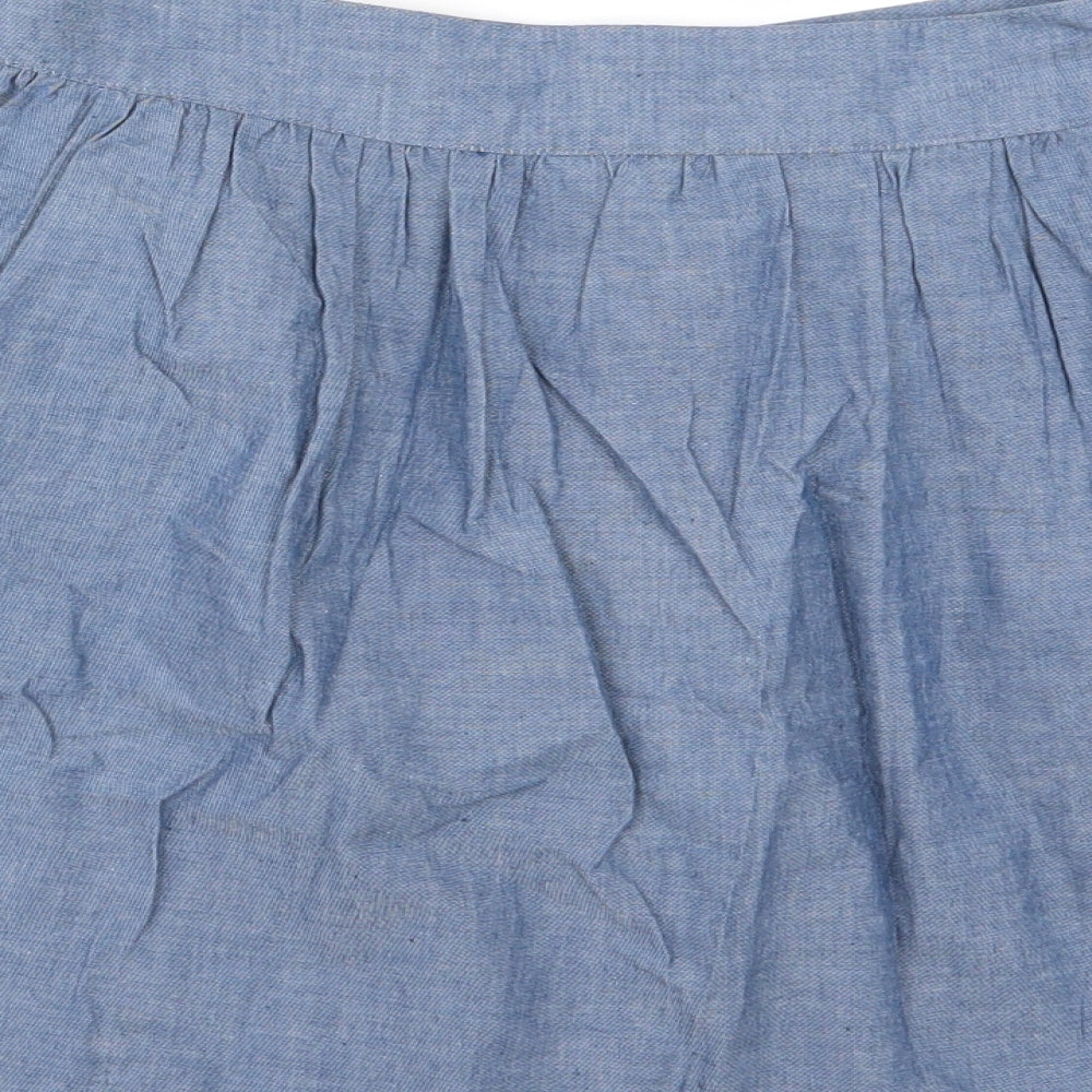 SoulCal&Co Womens Blue   A-Line Skirt Size S
