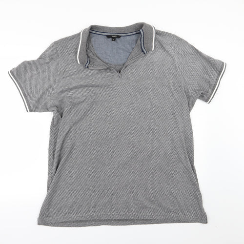 George Mens Grey    Polo Size XL