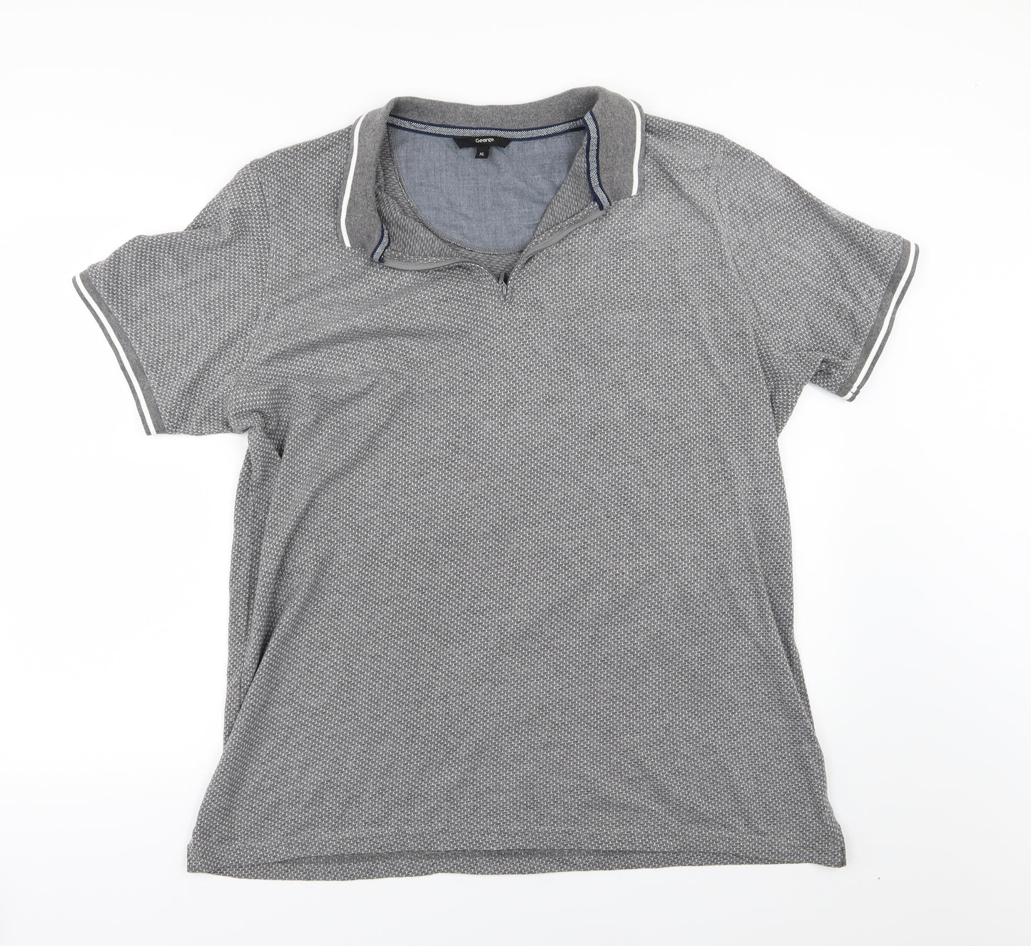 George Mens Grey    Polo Size XL