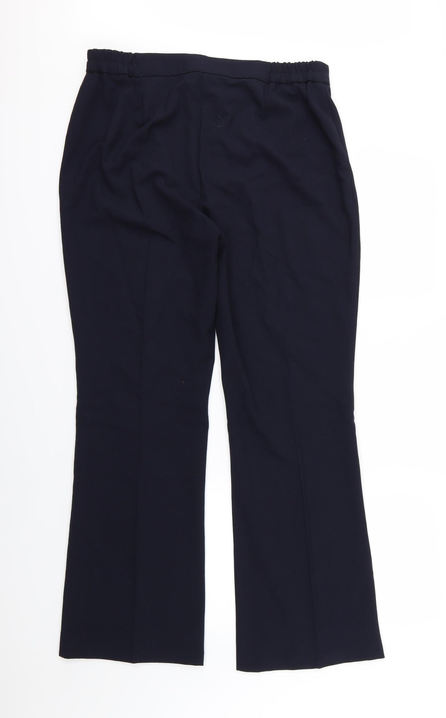Agenda Womens Blue  Rayon Trousers  Size 16 L30 in