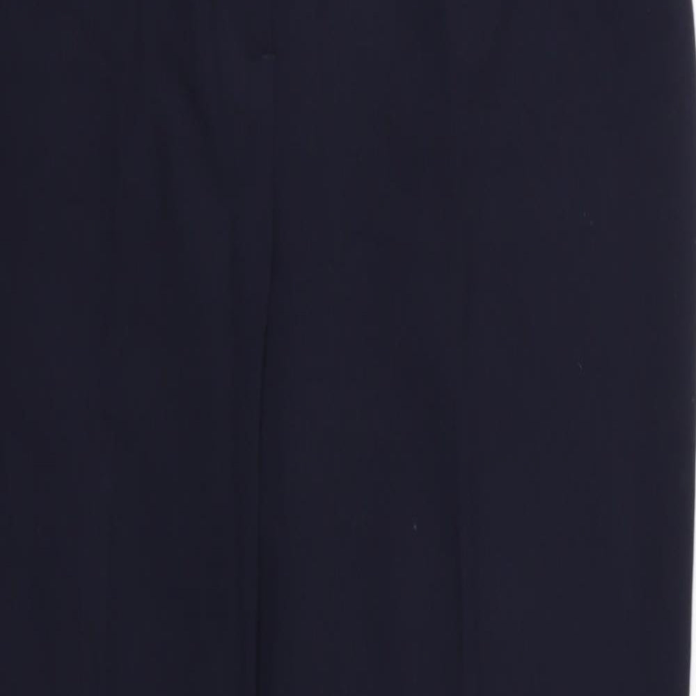 Agenda Womens Blue  Rayon Trousers  Size 16 L30 in