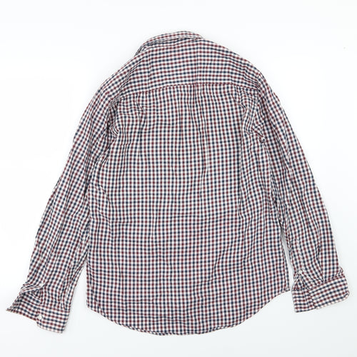 F&F Mens Multicoloured Striped Jersey  Button-Up Size M