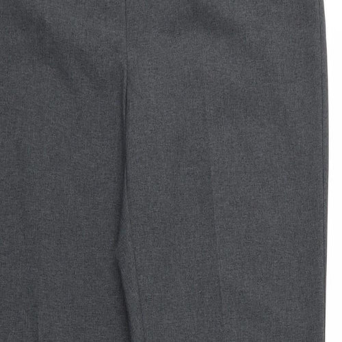 George Womens Grey  Rayon Trousers  Size 14 L32 in