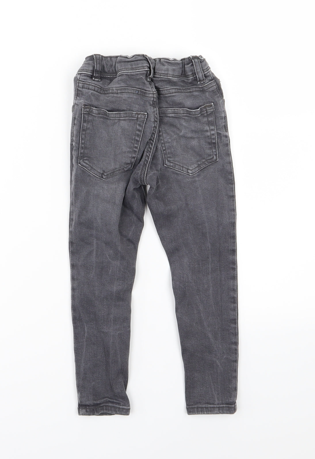 Denim & Co. Boys Grey  Denim Skinny Jeans Size 3-4 Years