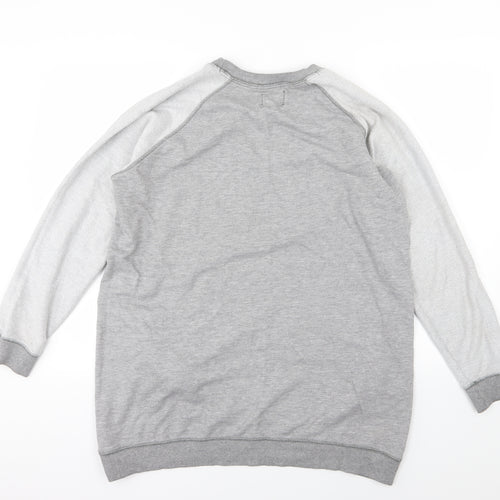 NEXT Womens Grey  Jersey Pullover Sweatshirt Size 18