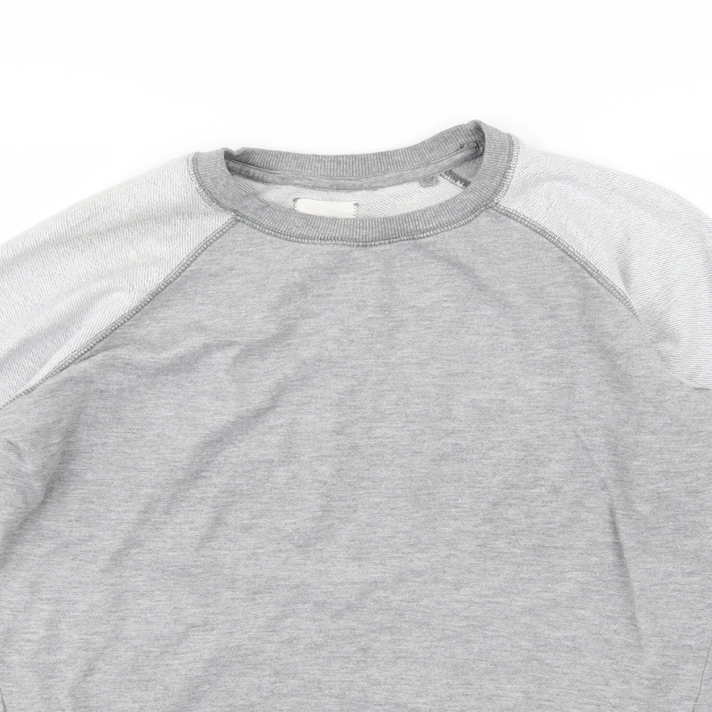 NEXT Womens Grey  Jersey Pullover Sweatshirt Size 18