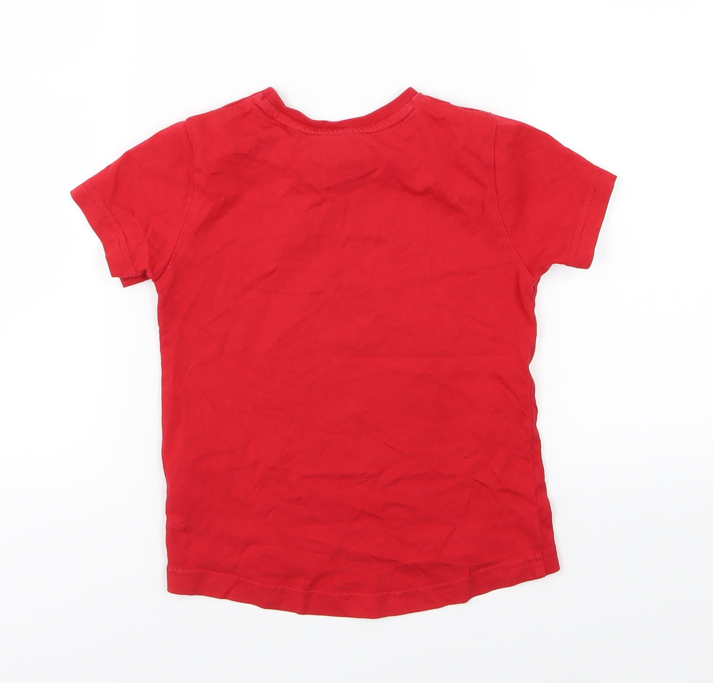 Primark Boys Red  Jersey Basic T-Shirt Size 2-3 Years  - Toy Story 4