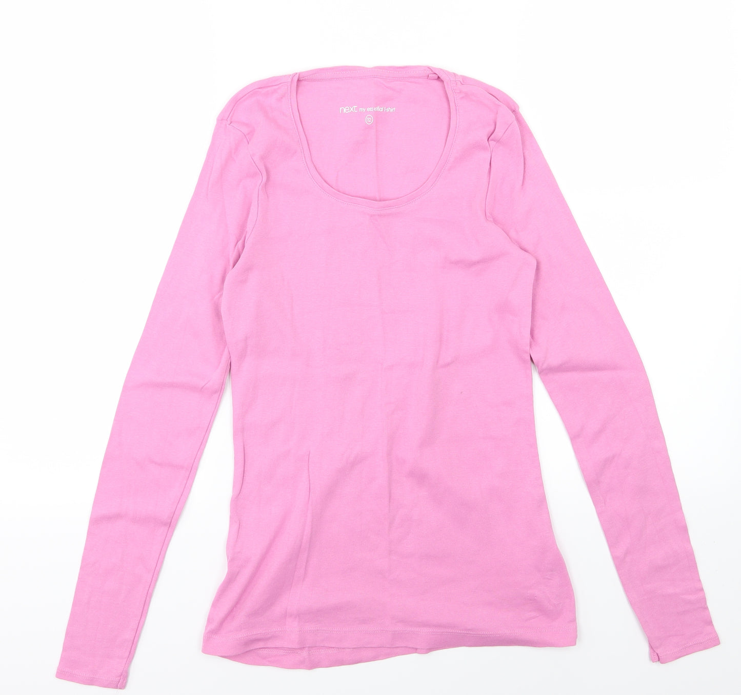 NEXT Womens Pink  Jersey Basic T-Shirt Size 12