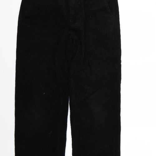 Topman Mens Black  Corduroy Trousers  Size 32 L32 in