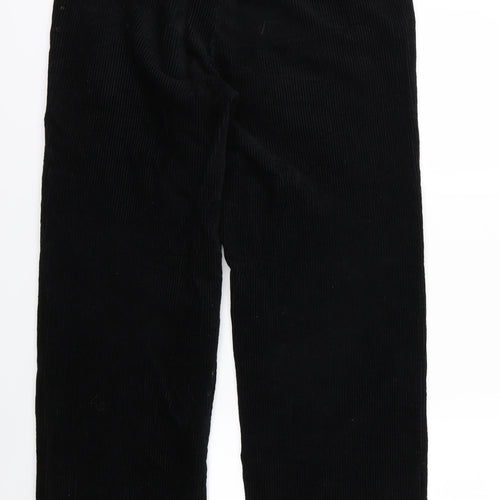 Topman Mens Black  Corduroy Trousers  Size 32 L32 in
