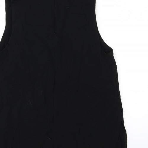 Topshop Womens Black   Basic Blouse Size 10