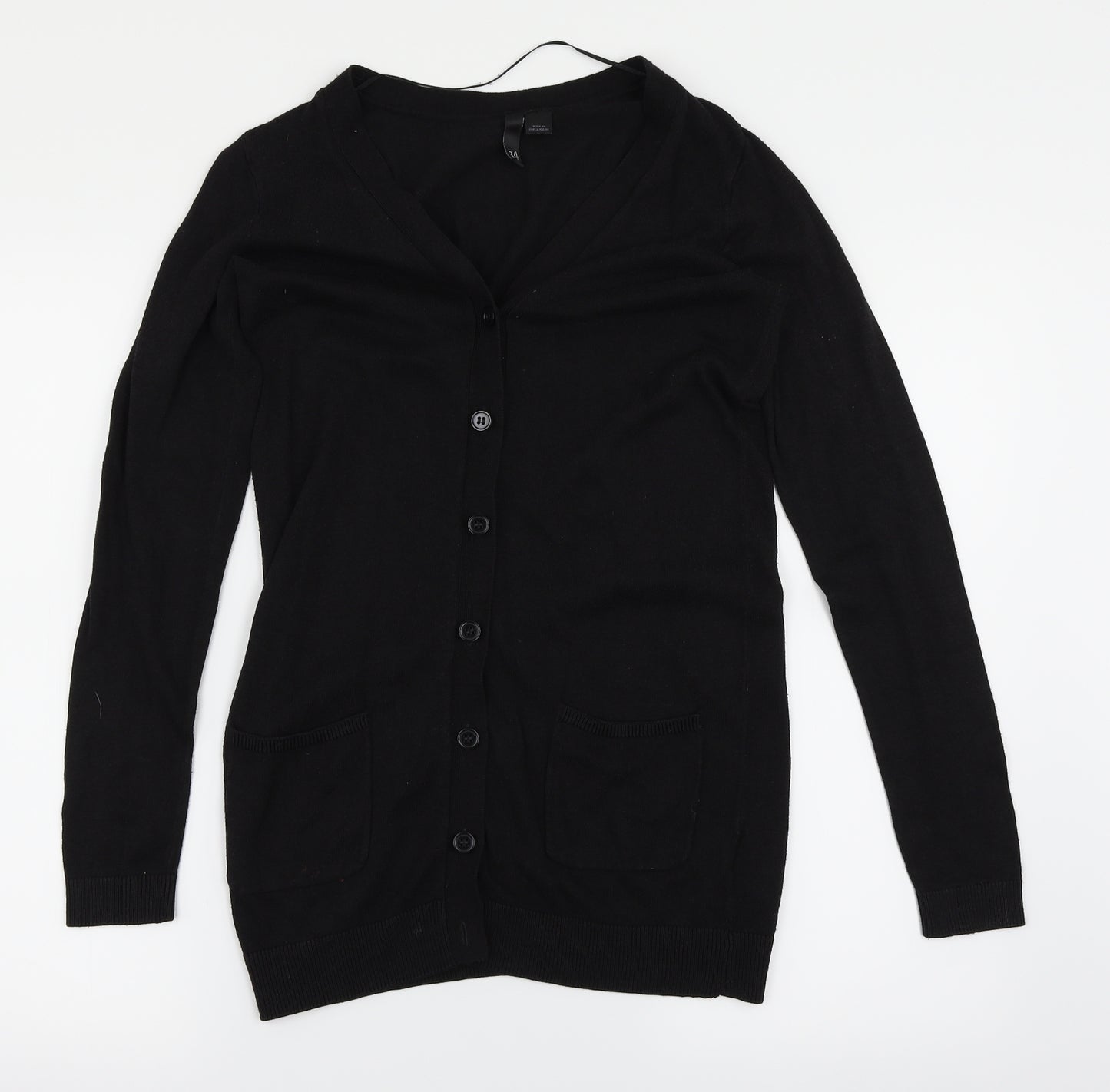 H&M Womens Black   Cardigan Jumper Size 6