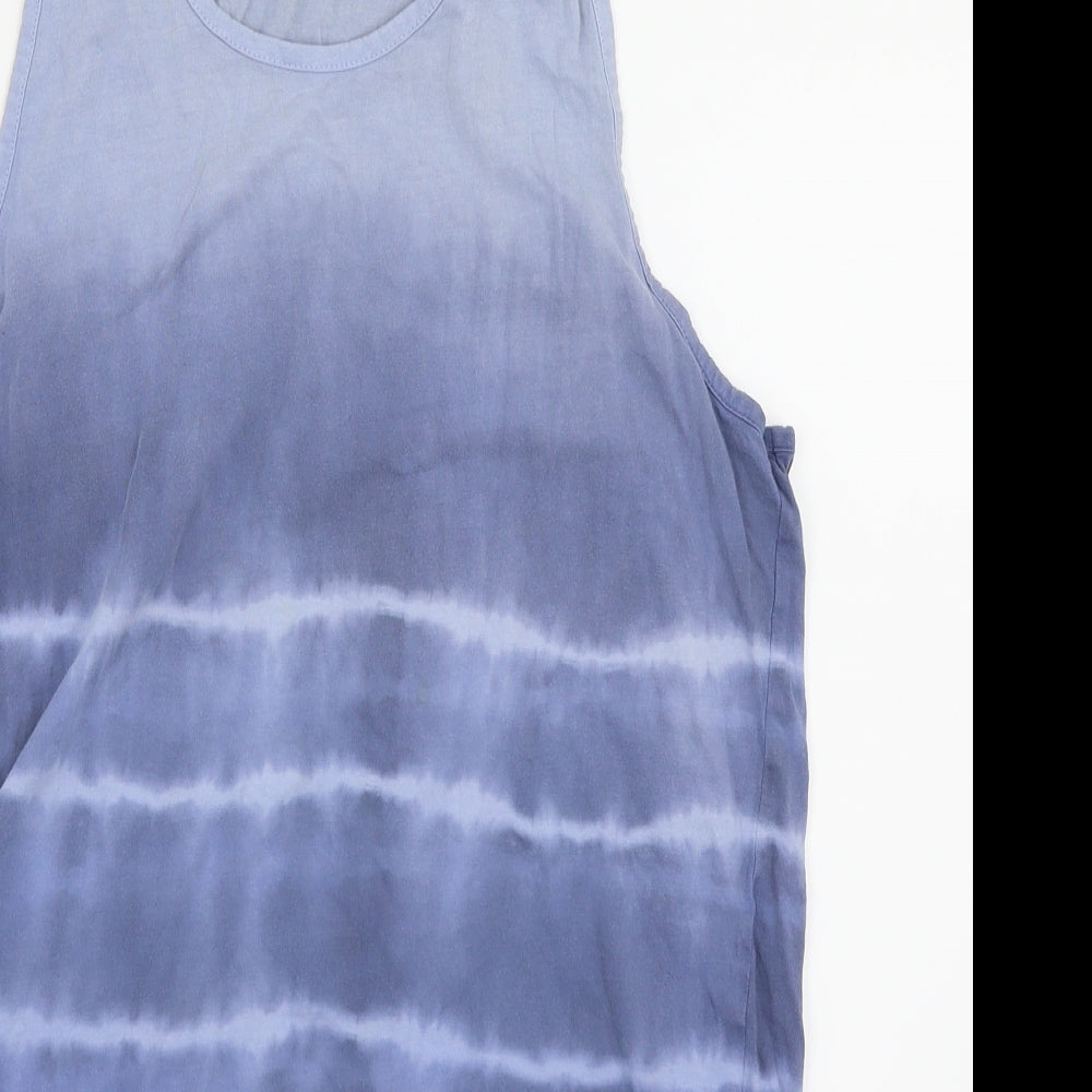 Topman Mens Blue    T-Shirt Size M