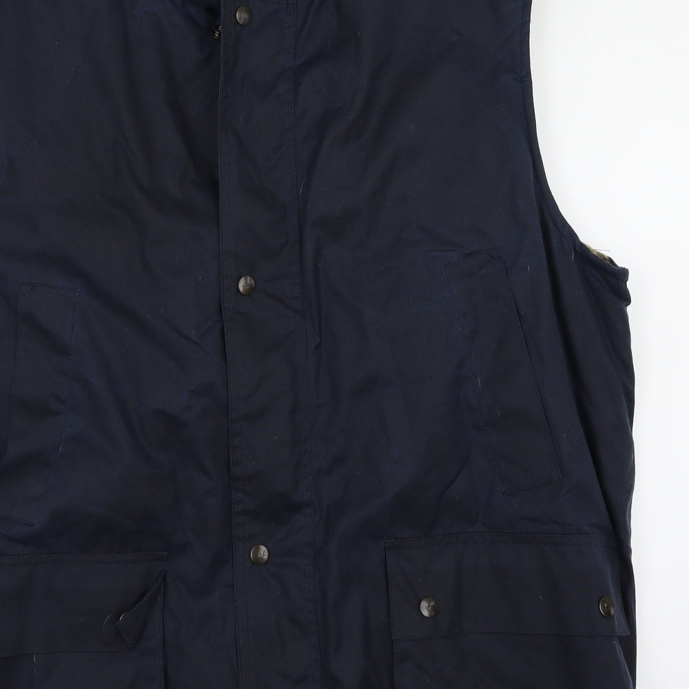 P.G Field Mens Blue   Gilet Jacket Size XL