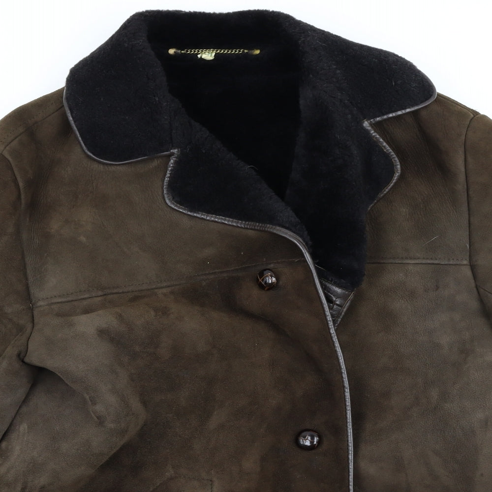 Oakleaf Mens Brown   Overcoat Coat Size 44