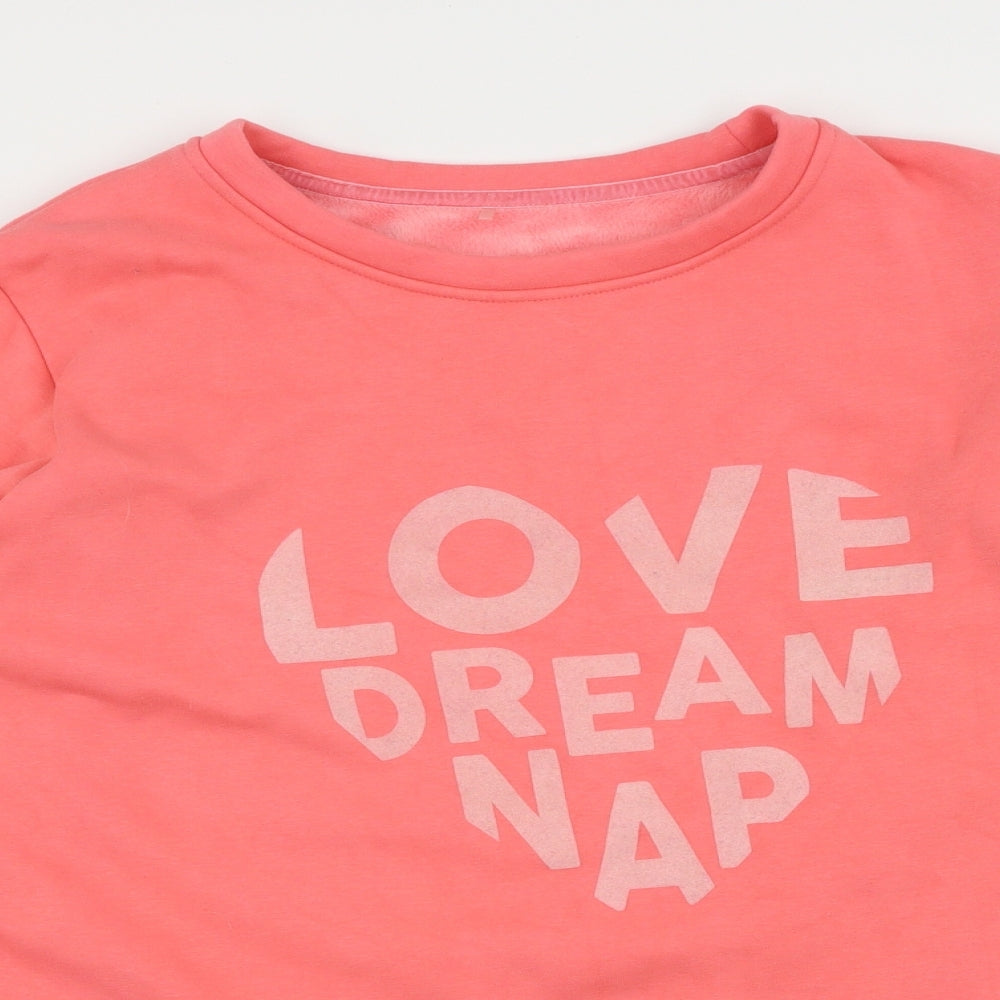 George Womens Pink Solid  Top Pyjama Top Size 20