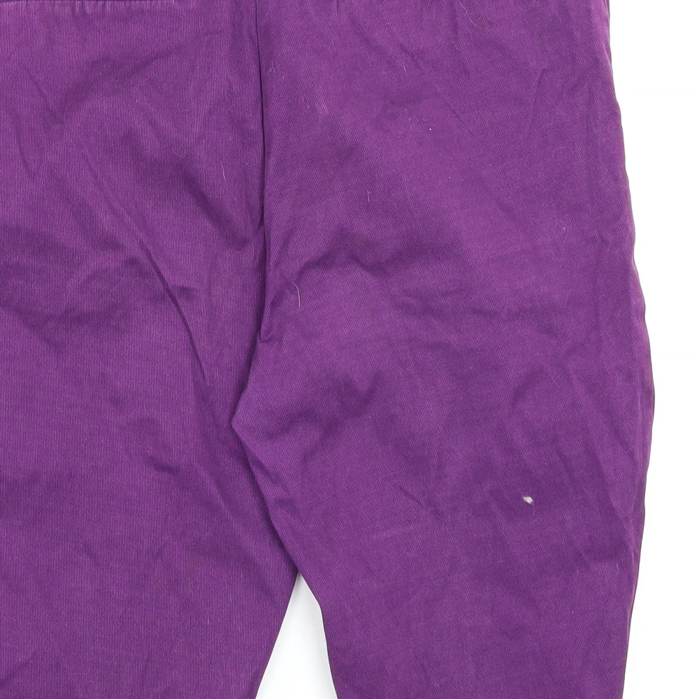 NEXT Womens Purple   Chino Shorts Size 10