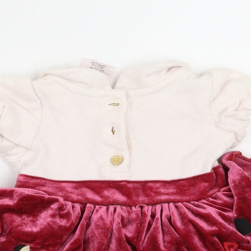 Disney Baby Girls White   Babygrow One-Piece Size 0-3 Months  - Minie Mouse