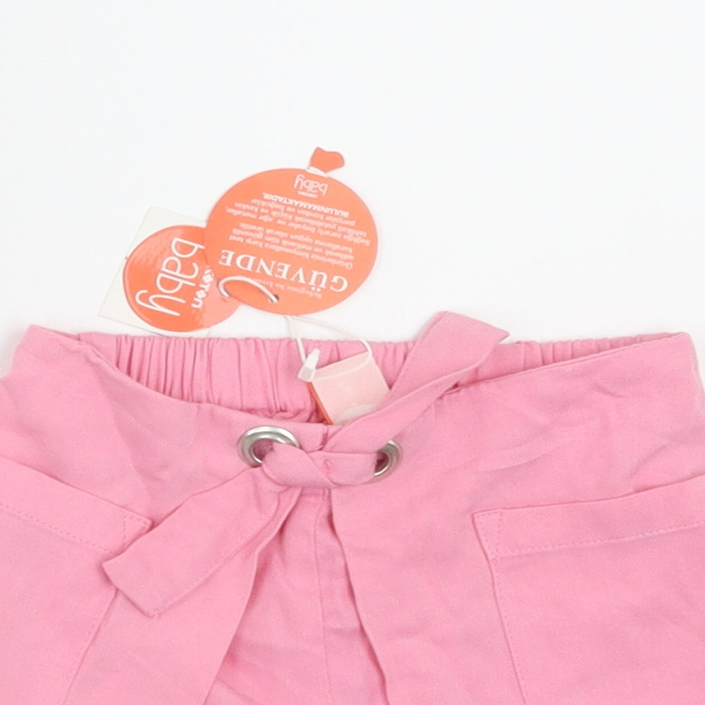Koton Baby Girls Pink   Jogger Leggings Size 12-18 Months  - Shorts