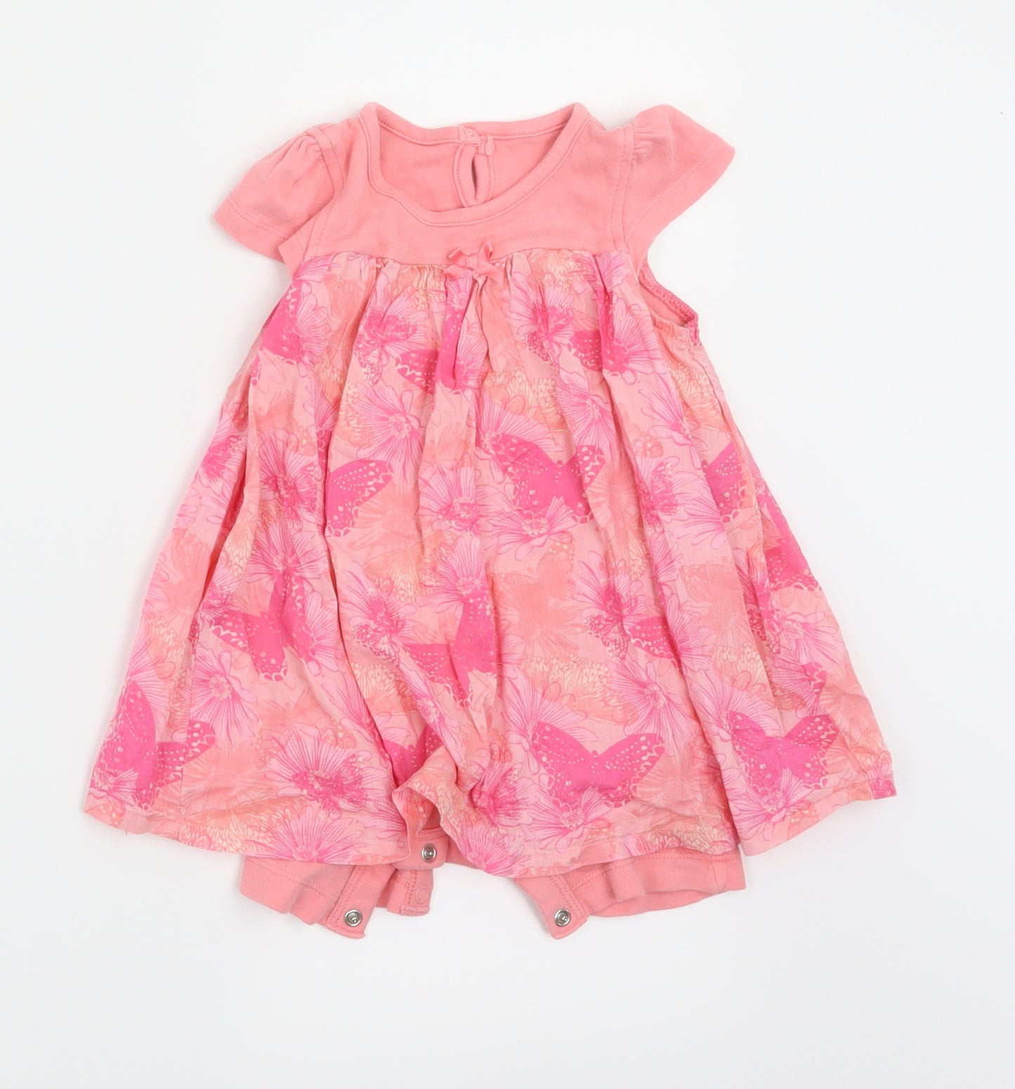 George Girls Pink   Fit & Flare  Size 6-9 Months