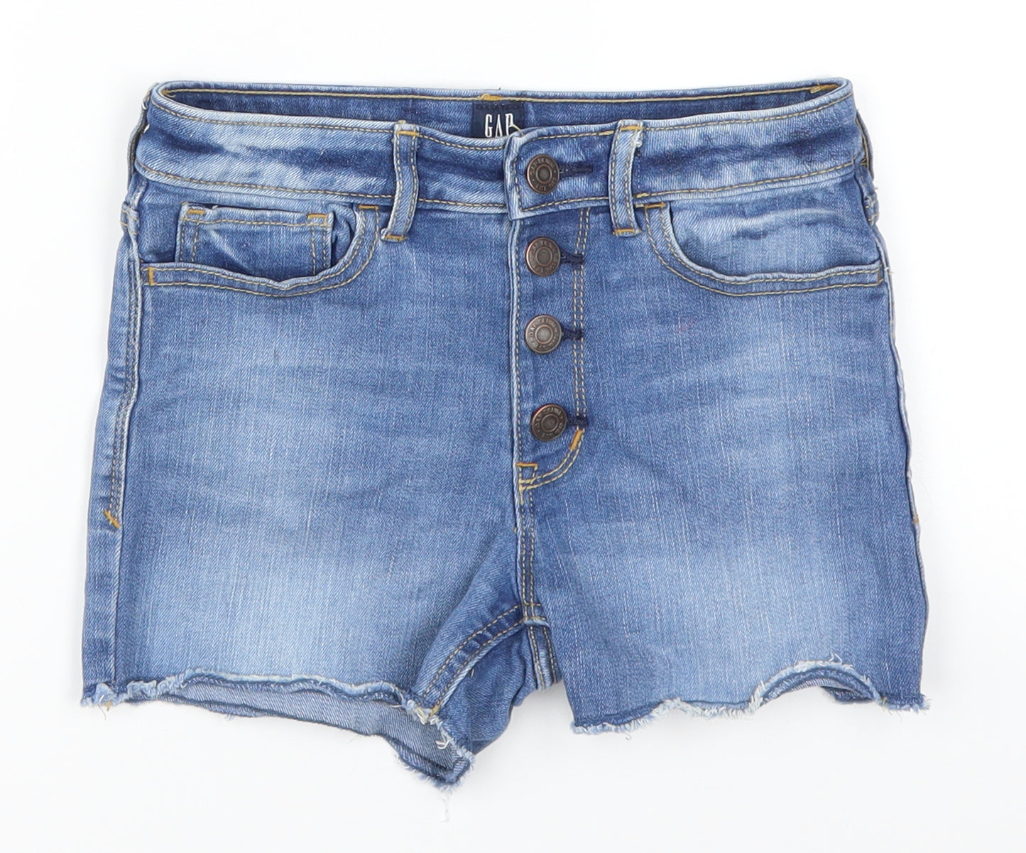 Gap Girls Blue   Hot Pants Shorts Size 10-11 Years