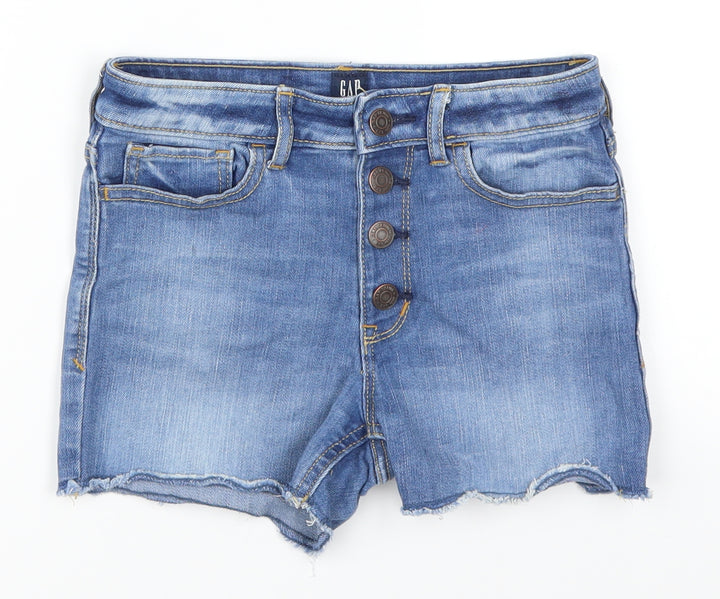 Gap Girls Blue   Hot Pants Shorts Size 10-11 Years