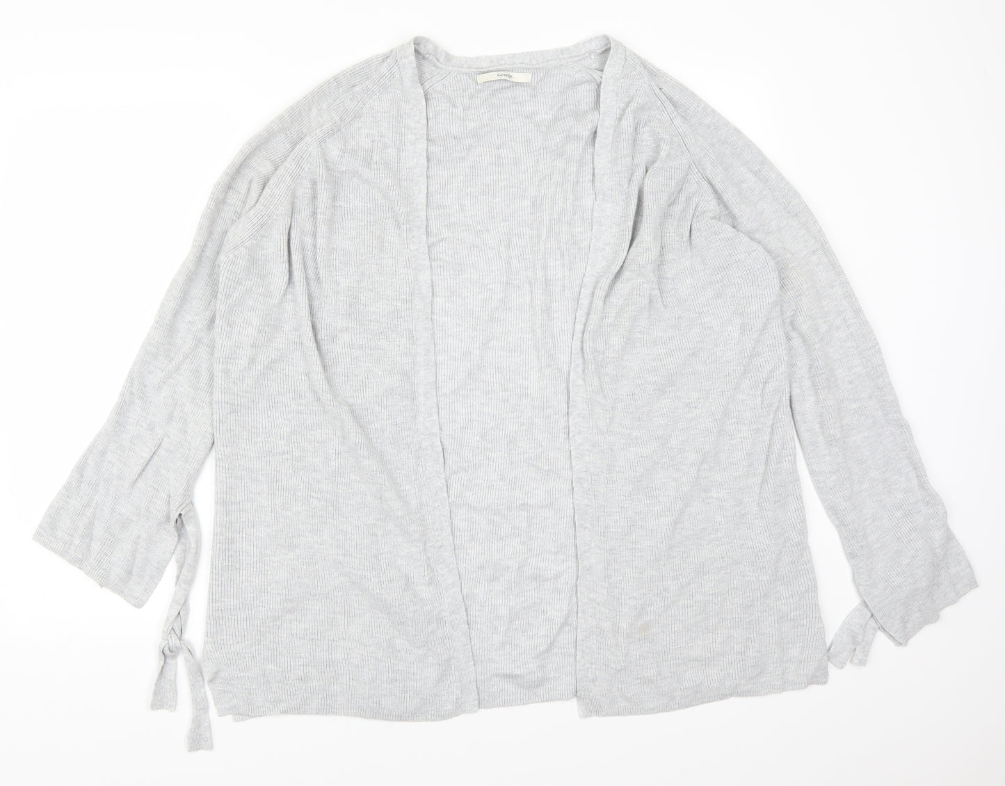George Womens Grey   Cardigan Jumper Size 20