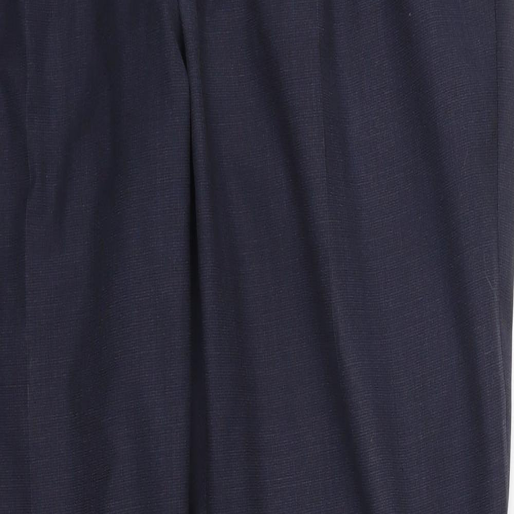 Marks and Spencer Mens Blue   Trousers  Size 36 L33 in