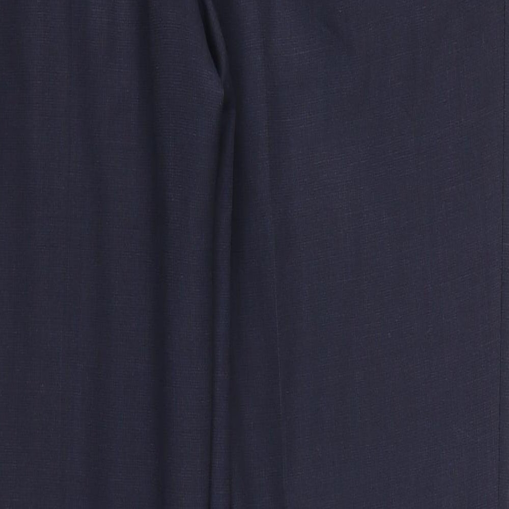 Marks and Spencer Mens Blue   Trousers  Size 36 L33 in