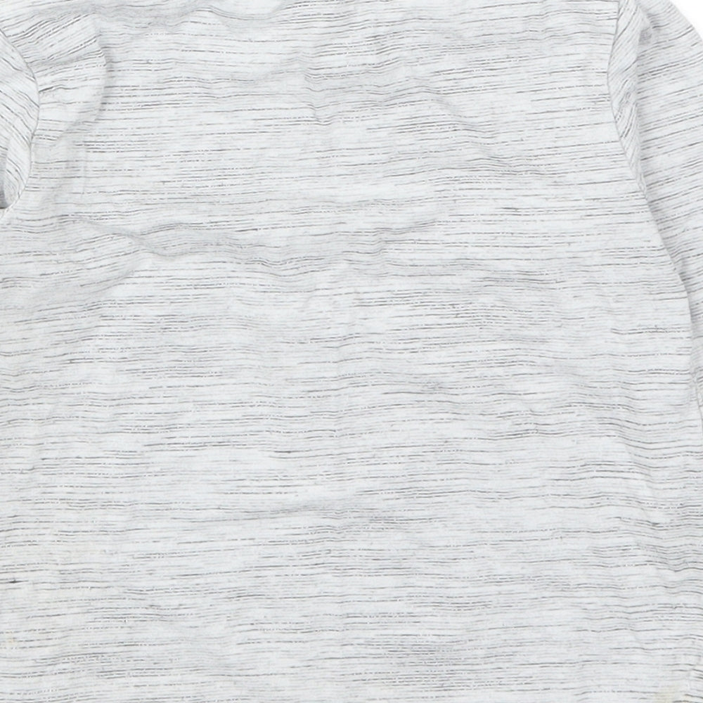 George Boys Grey   Basic T-Shirt Size 2-3 Years  - Little But Loud