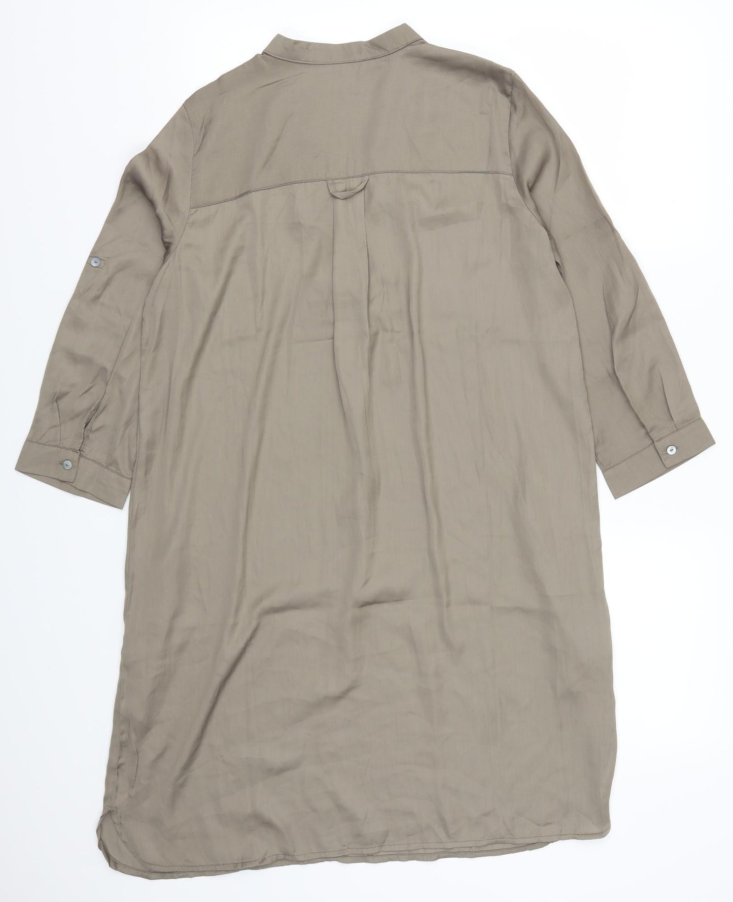 Mango Womens Brown   Shirt Dress  Size S