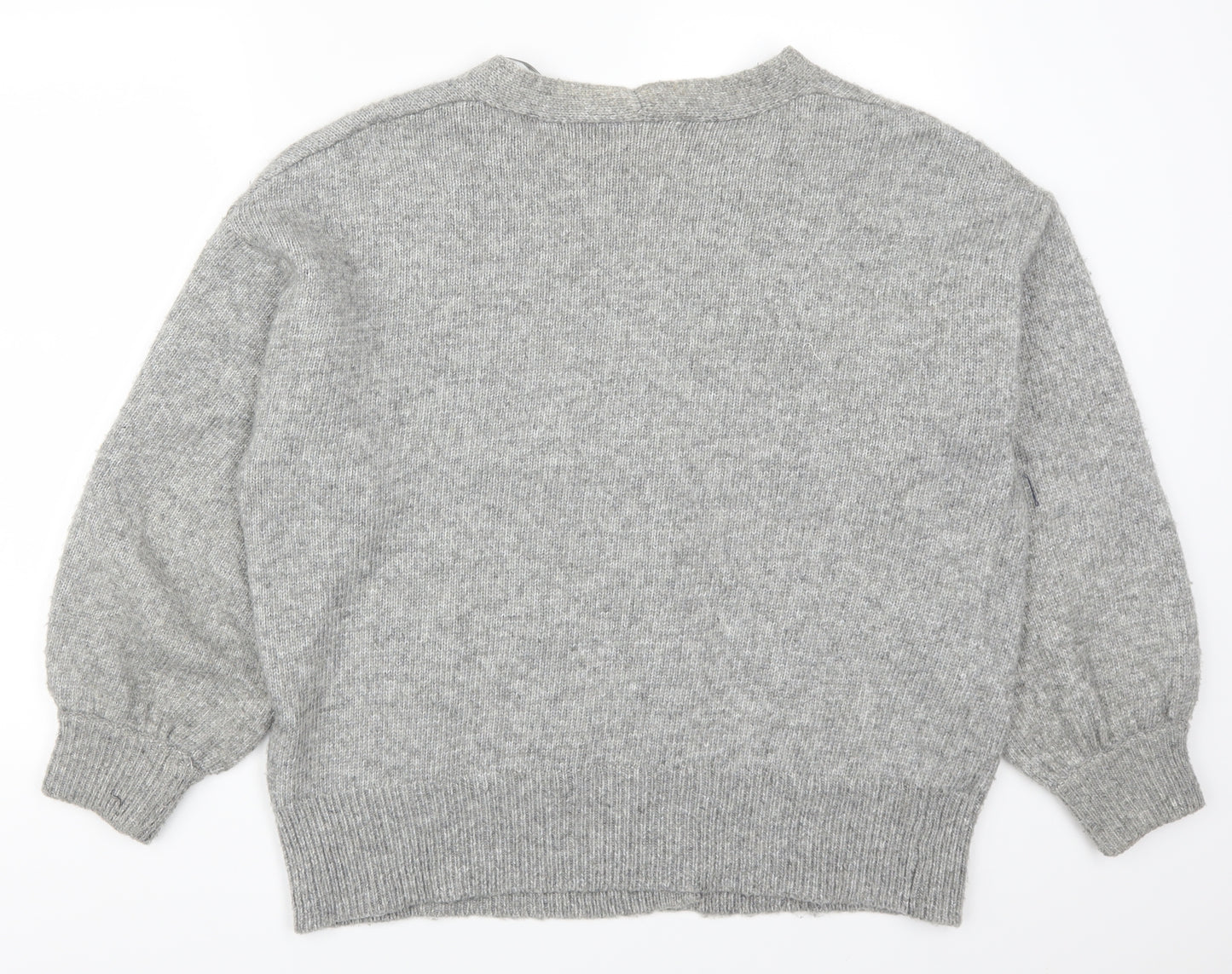 George Womens Grey   Cardigan Jumper Size L