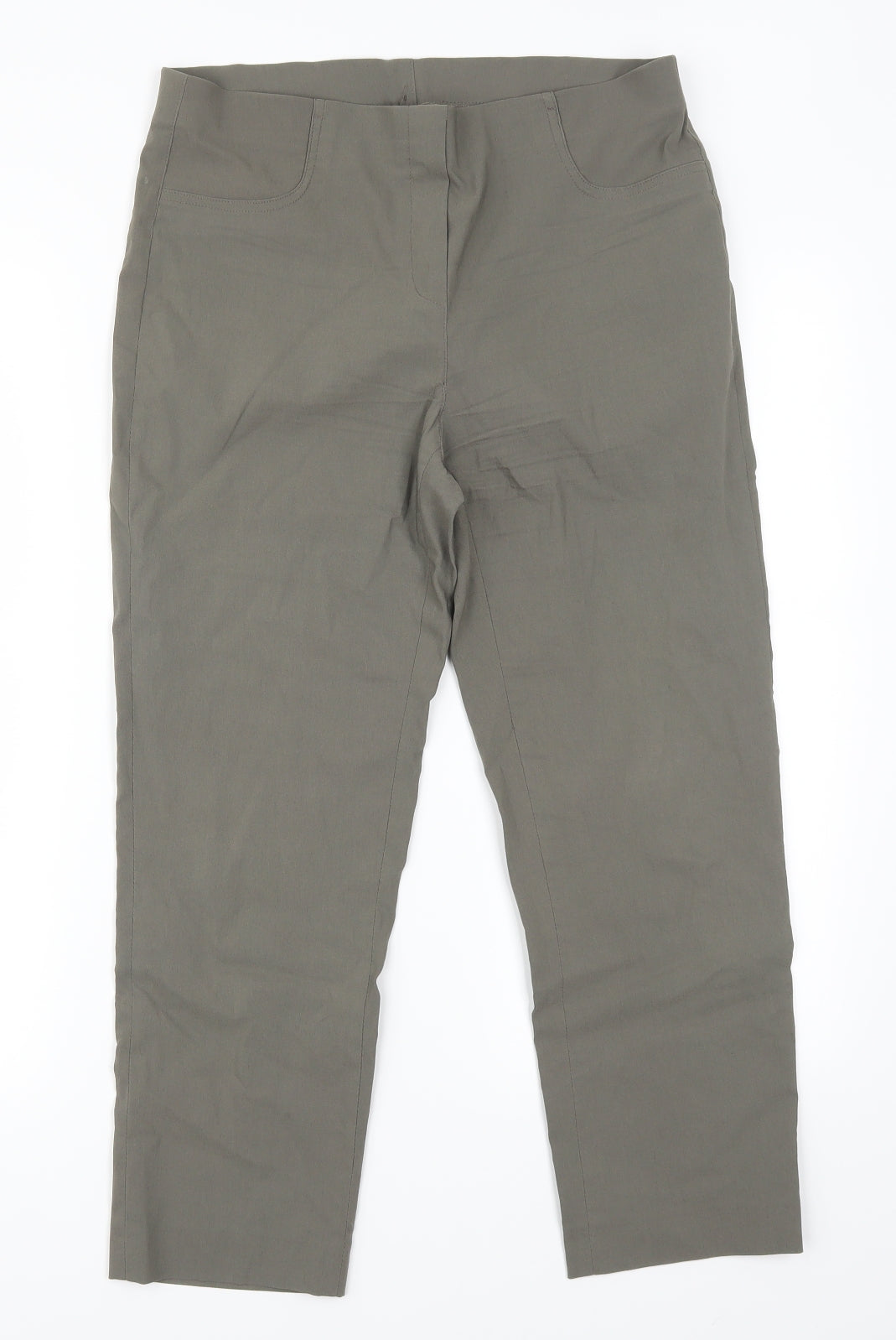 Preworn Womens Green   Trousers  Size 30 in L23.5 in