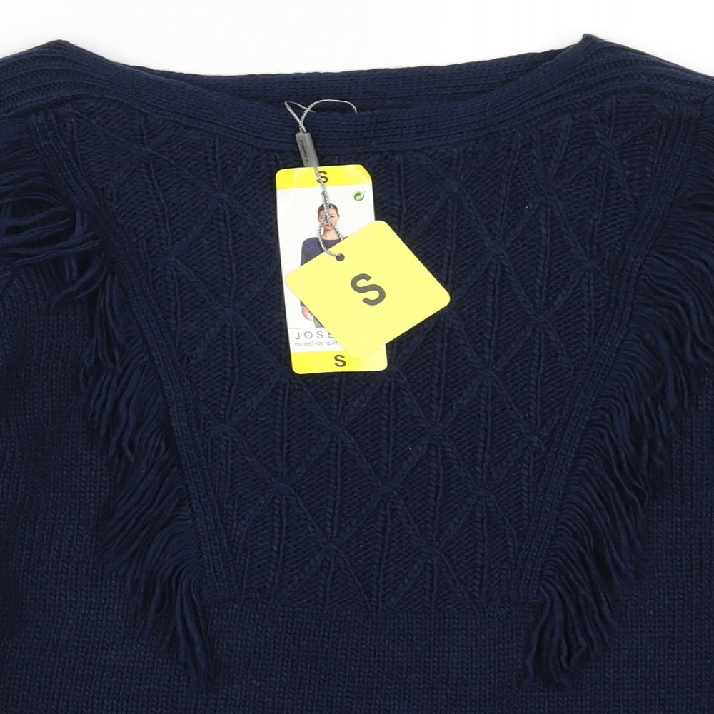 Joseph A Womens Blue   Pullover Jumper Size S