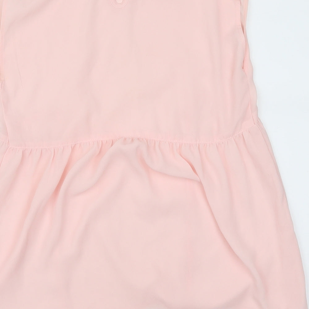 Bershka Womens Pink   Basic Blouse Size M