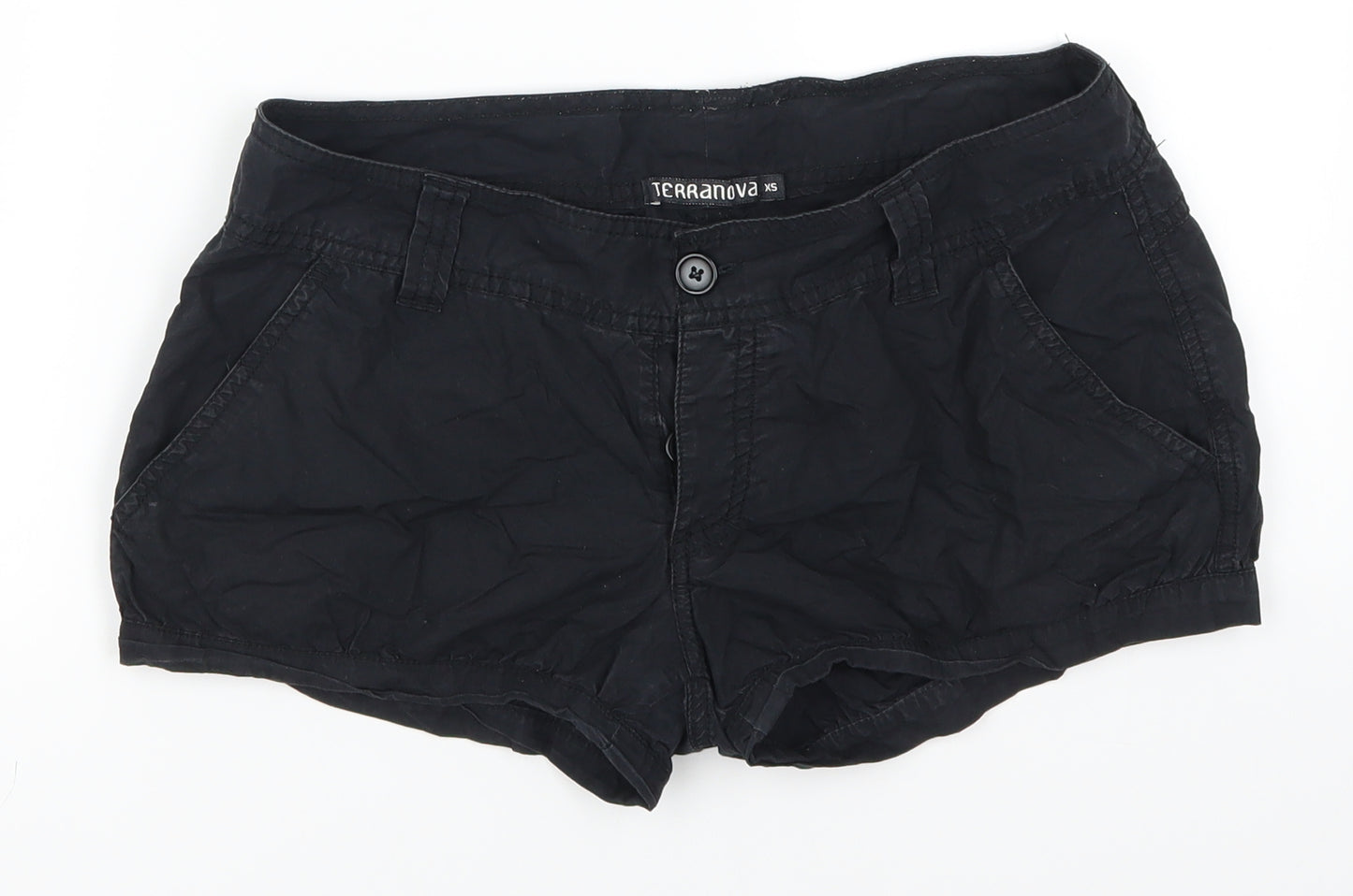 Terranova Womens Black   Cargo Shorts Size XS