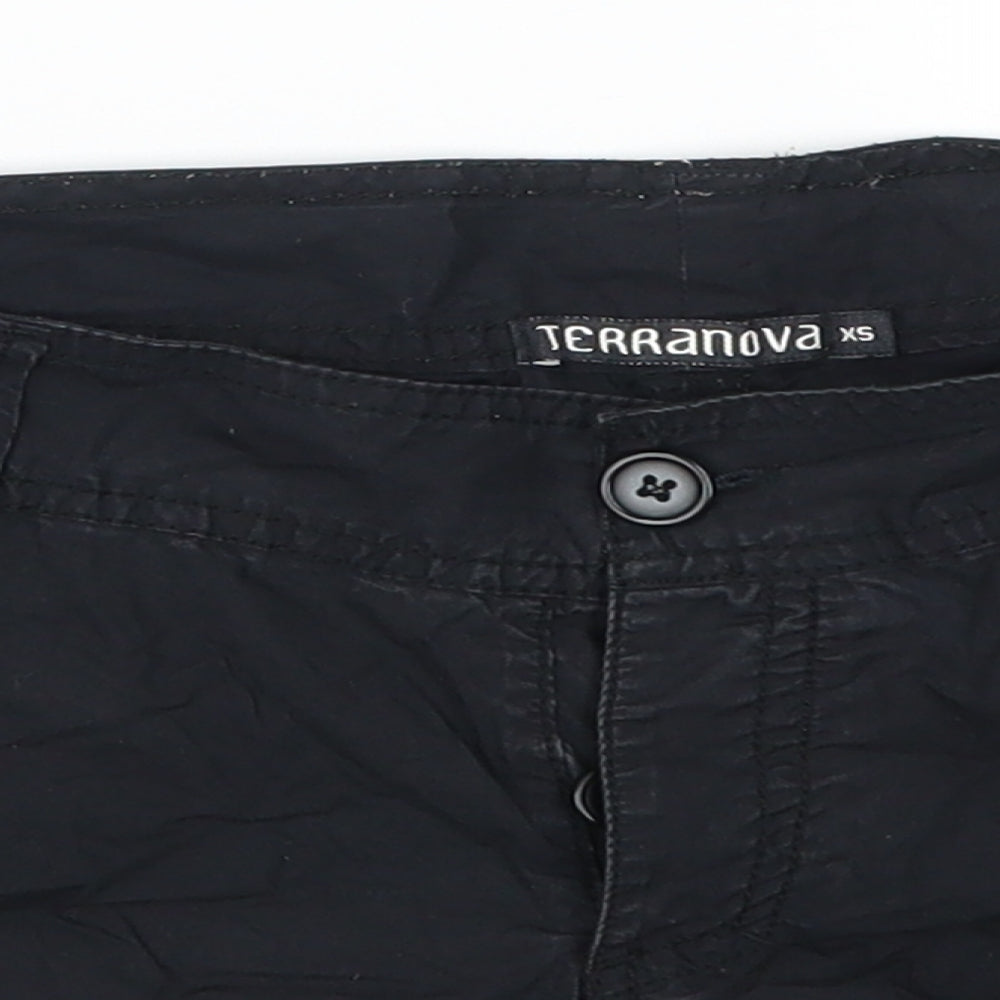 Terranova Womens Black   Cargo Shorts Size XS
