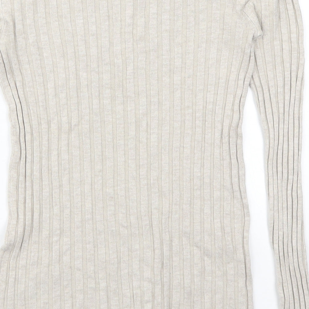 New Look Womens Beige   Pullover Jumper Size 10