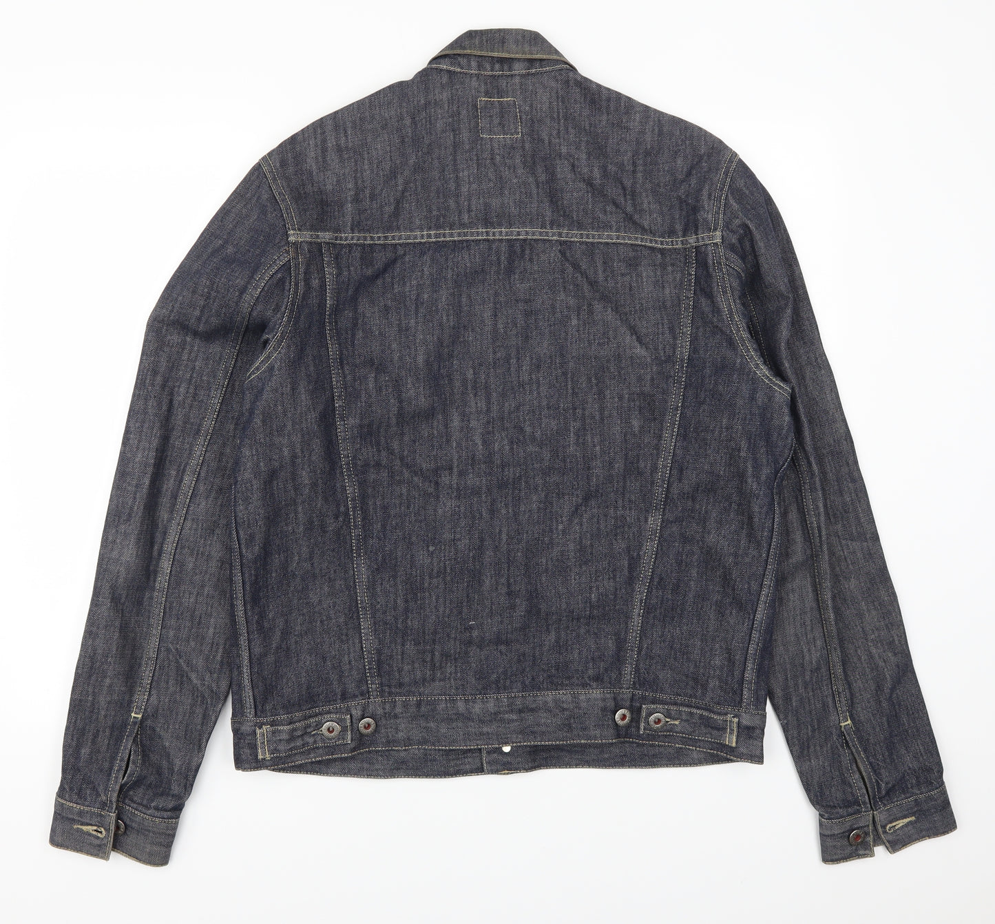 Tommy Hilfiger Mens Blue  Denim Jacket  Size XL