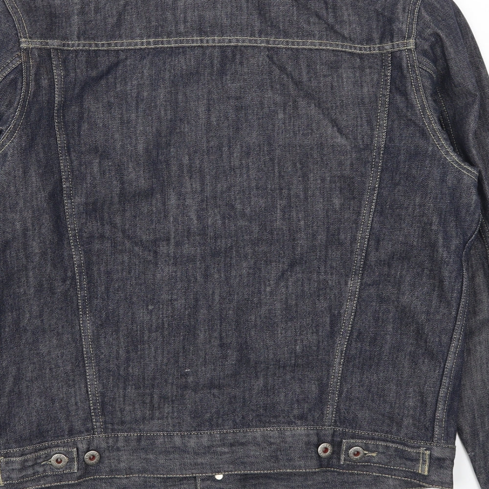 Tommy Hilfiger Mens Blue  Denim Jacket  Size XL