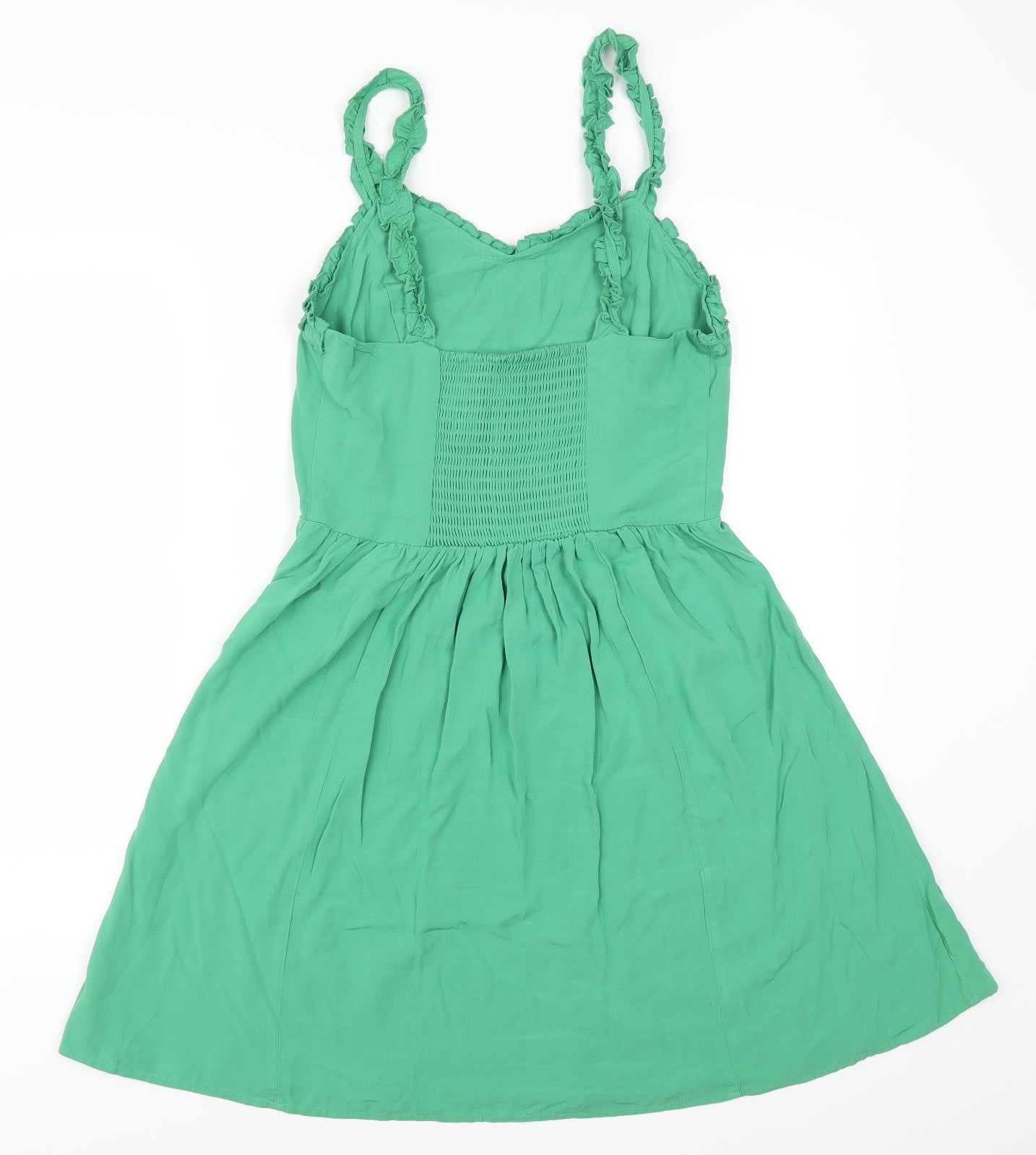 New Look Womens Green   Skater Dress  Size 12