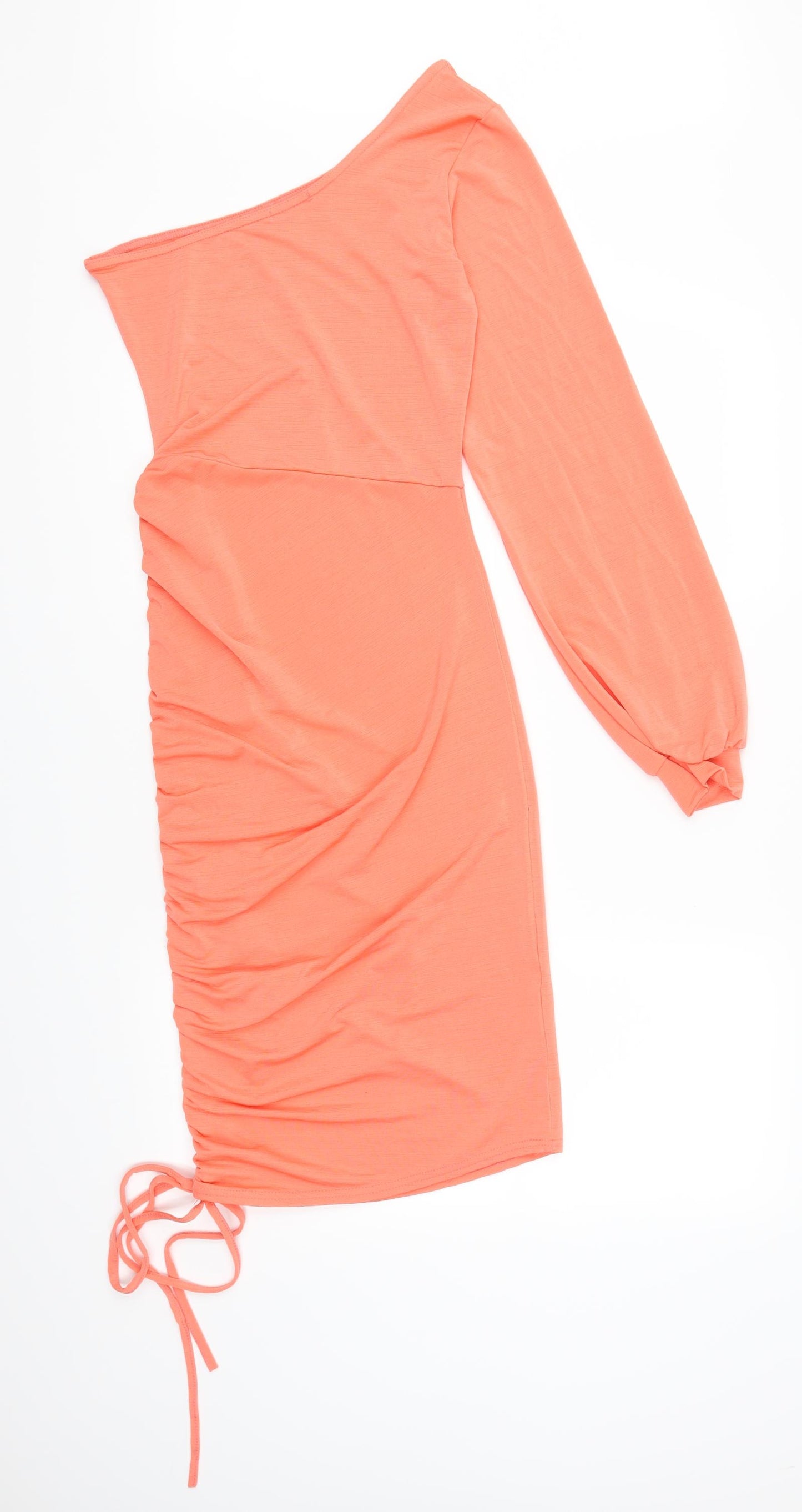 Boohoo Womens Pink   Bodycon  Size 10