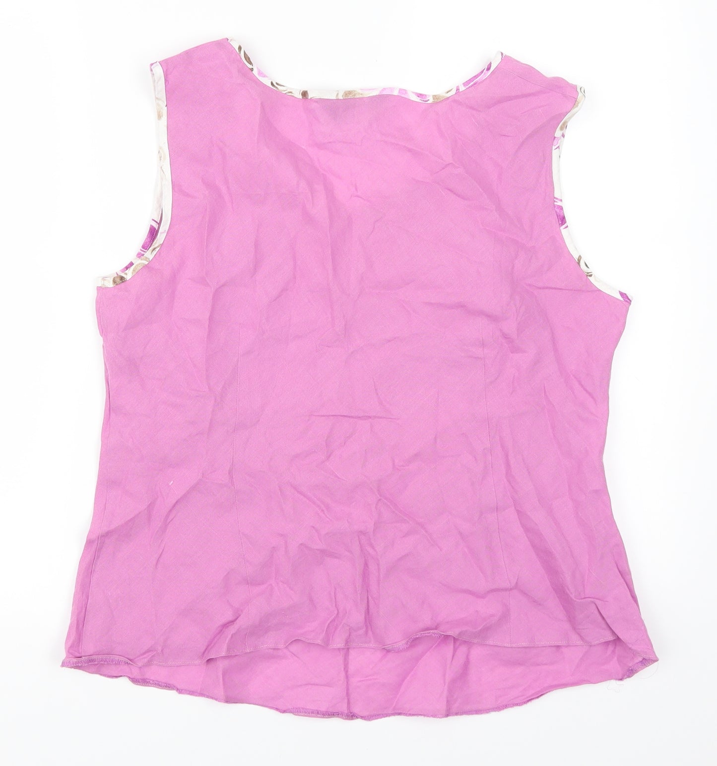 Mandy Marsh Womens Pink   Basic Tank Size 16